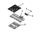 Kenmore 1194698690 optional electric grill module kit 4998640 diagram