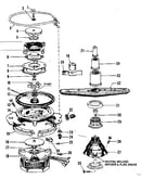 Motor, heater, and spray arm details