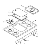 Cooktop section