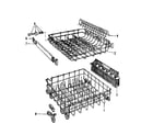 Kenmore 587736412 rack assembly diagram