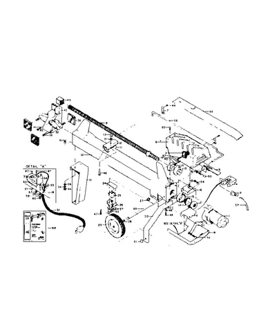 Log splitter parts
