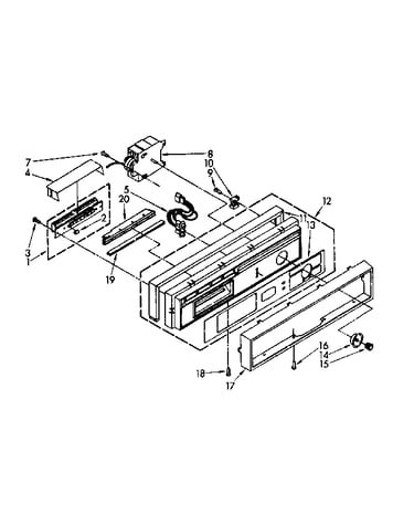 Control panel parts