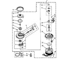 Kenmore 6651591680 pump and motor parts diagram
