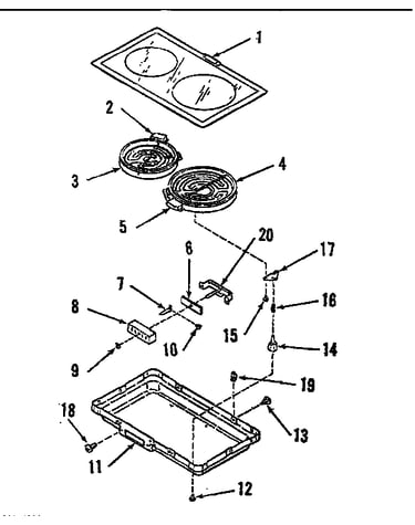 Optional electric radiant module kit 4998730