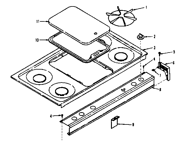 Main top section