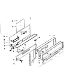 Backguard section