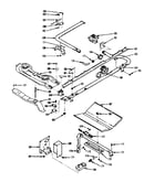 Oven and top burner section