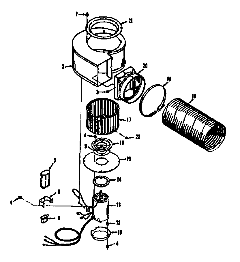 Blower section