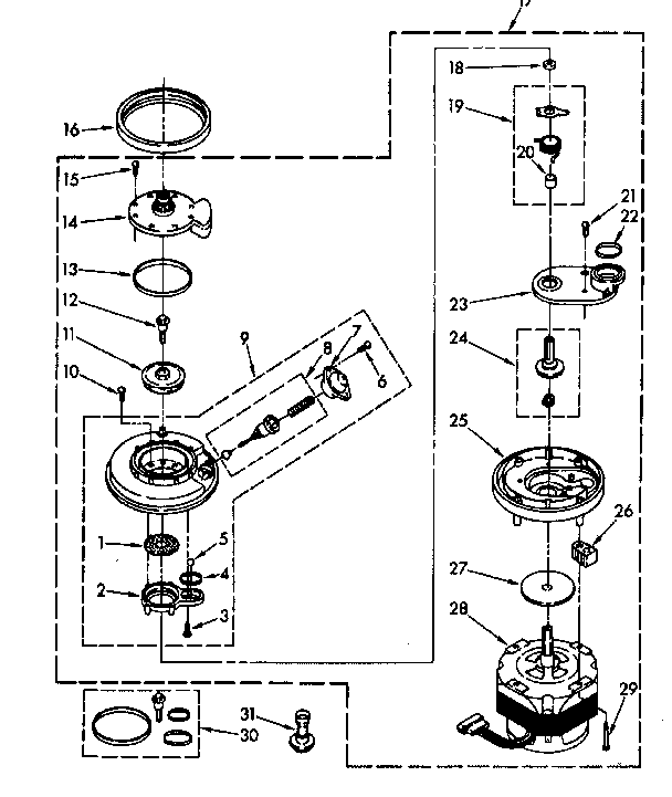 Pump and motor parts