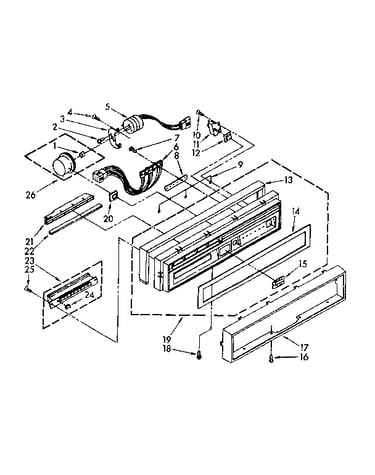Control panel parts