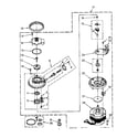 Kenmore 6651586580 pump and motor parts diagram