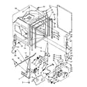 Kenmore 6651586580 tub and rapid advance timer parts diagram