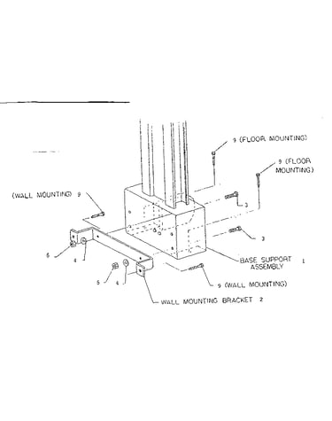 Base support assembly