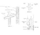 Marcy EM/1 top plate and pulley bracket diagram