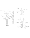 Top plate and pulley bracket