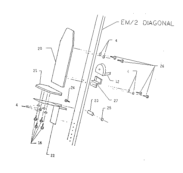 Seat and hardware