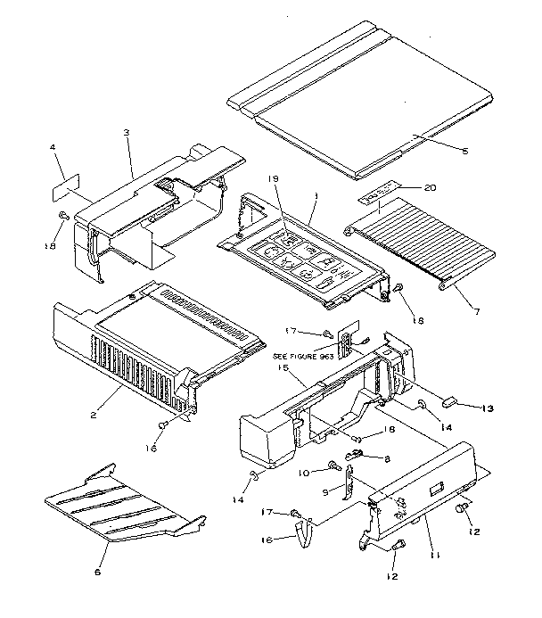 Figure 100 external covers, panels, etc.
