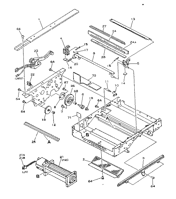 FIGURE 101 UPPER MAIN BODY (1/2)