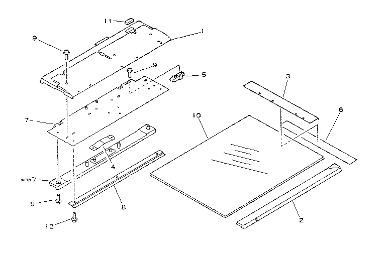 Copyboard assembly