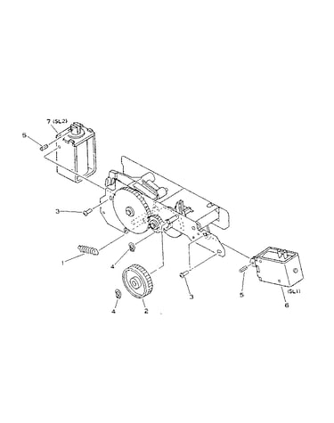 Copyboard drive assembly