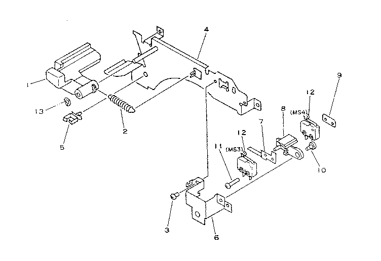 Copy control assembly