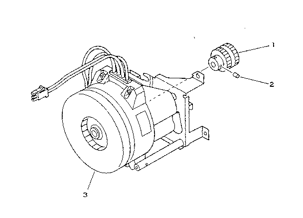 Main motor assembly
