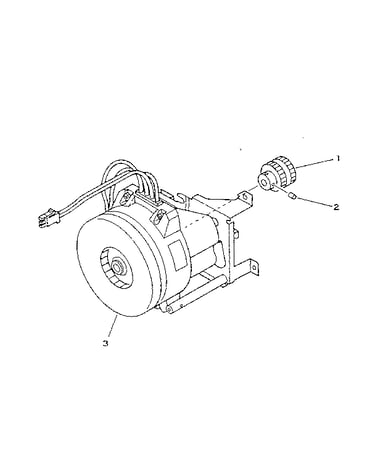 Main motor assembly
