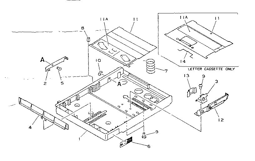 CASSETTE (A4,B5,LETTER,MINI)