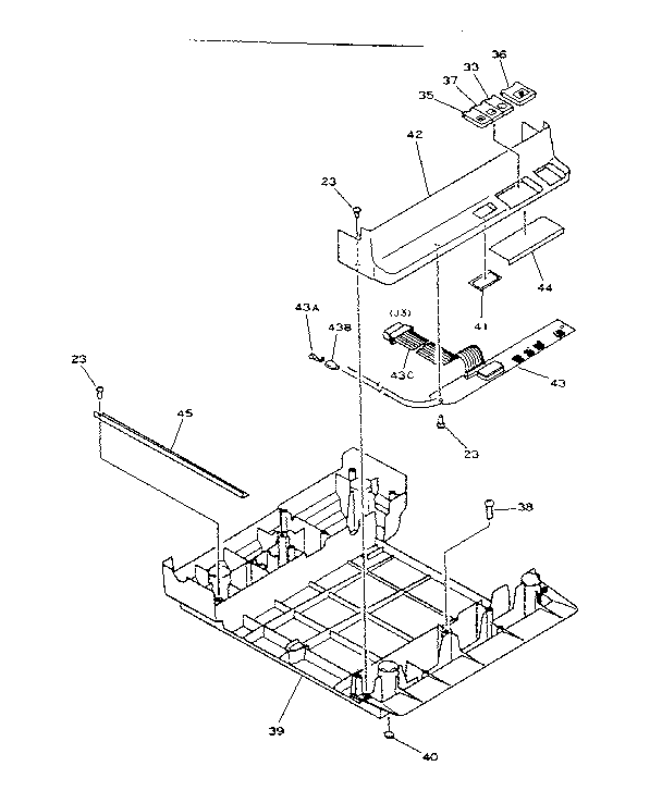 Cassette pickup assembly (pc 20 only) (2/2)