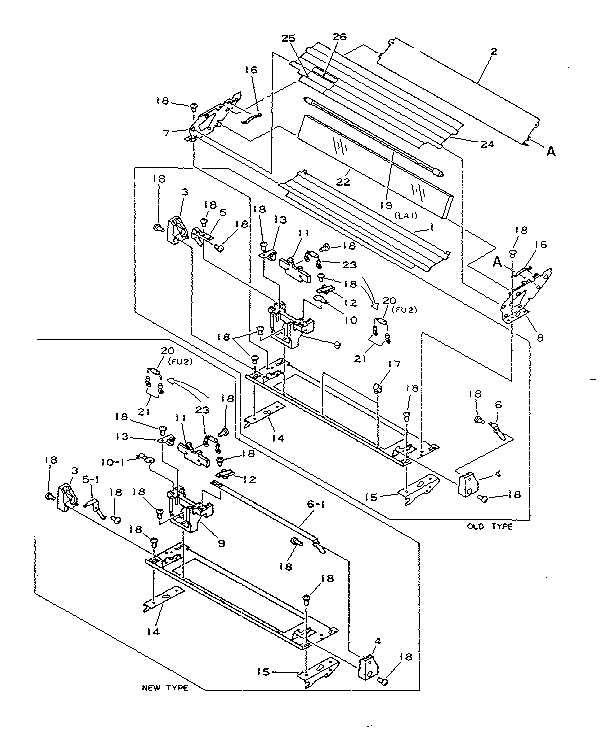 Scanning lamp assembly