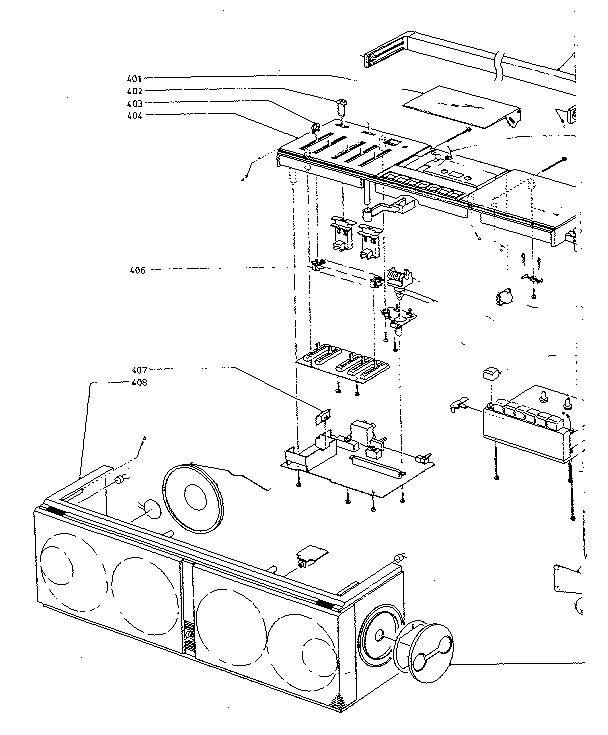 Cabinet and chassis