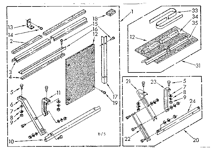 Accessory kit parts