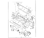 Sears 16153740 chassis mechanism diagram