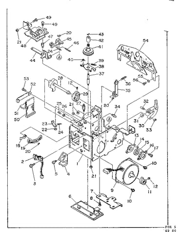 Carrier chassis mechanism