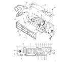 Sears 16153740 power supply mechanism diagram