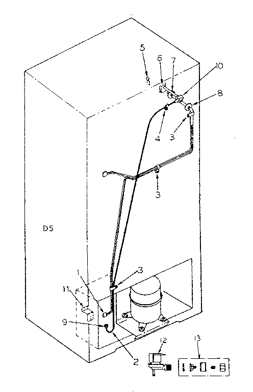 ICE MAKER INSTALLATION PARTS