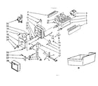 Kenmore 2538751821 ice maker parts diagram