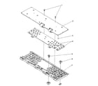 Sears 16153690 keyboard mechanism-ii diagram