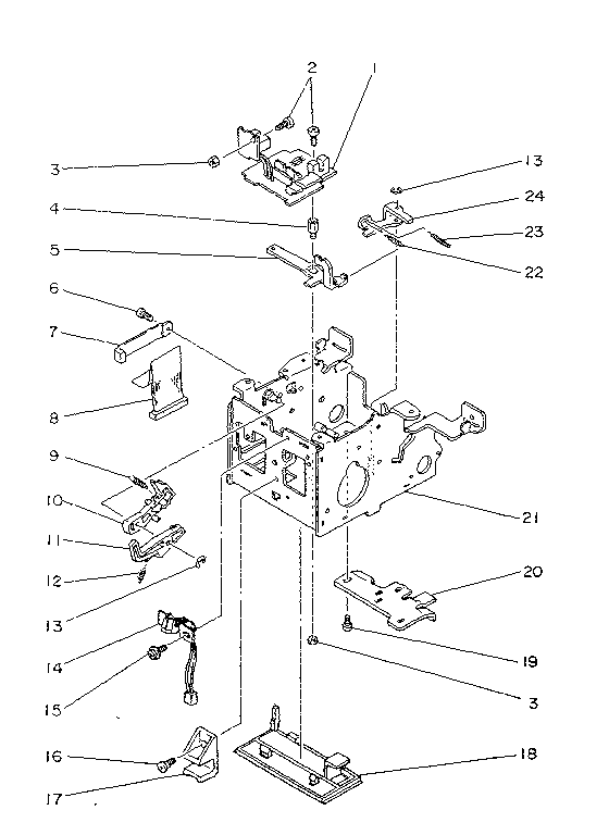 Carrier chassis mechanism-ii