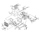 Craftsman 580328192 complete engine and brackets diagram