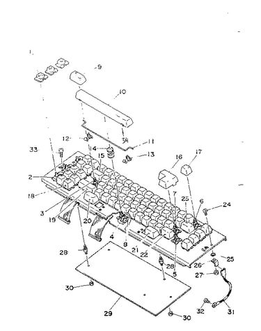 Key board mechanism