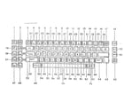 Sears 16153750 keyboard mechanism diagram