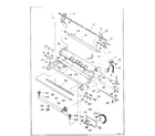 Sears 16153750 chassis mechanism diagram