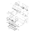 Sears 16153750 paper feed mechanism diagram