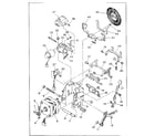 Sears 16153750 printer head mechanism diagram