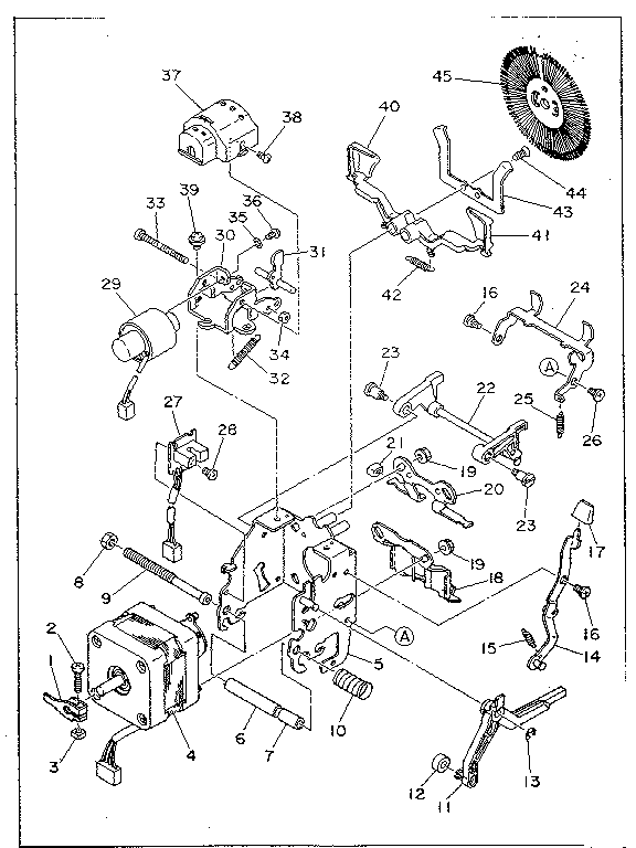 Printer head mechanism