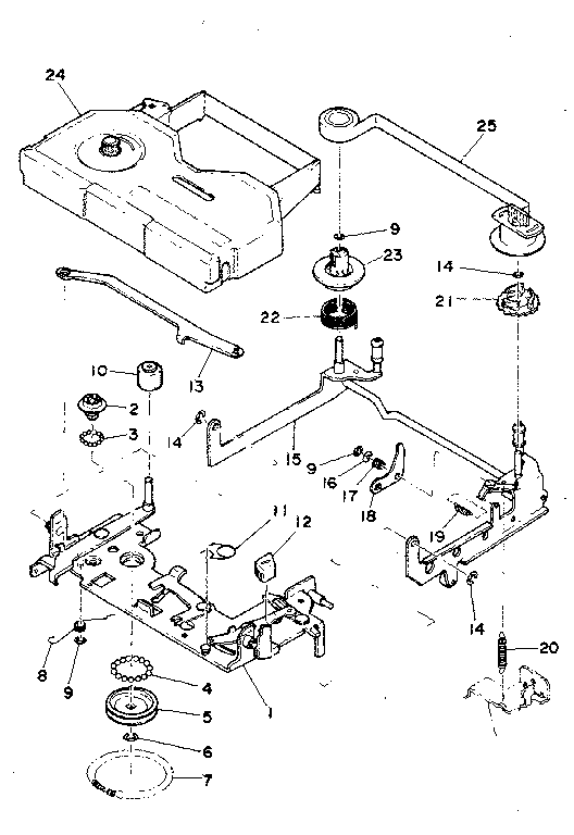 Ribbon base mechanism