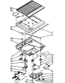 Compartment separator parts