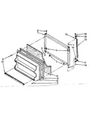 Freezer door parts