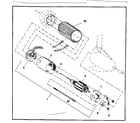 Craftsman 217592060 electrical motor assembly & parts list diagram